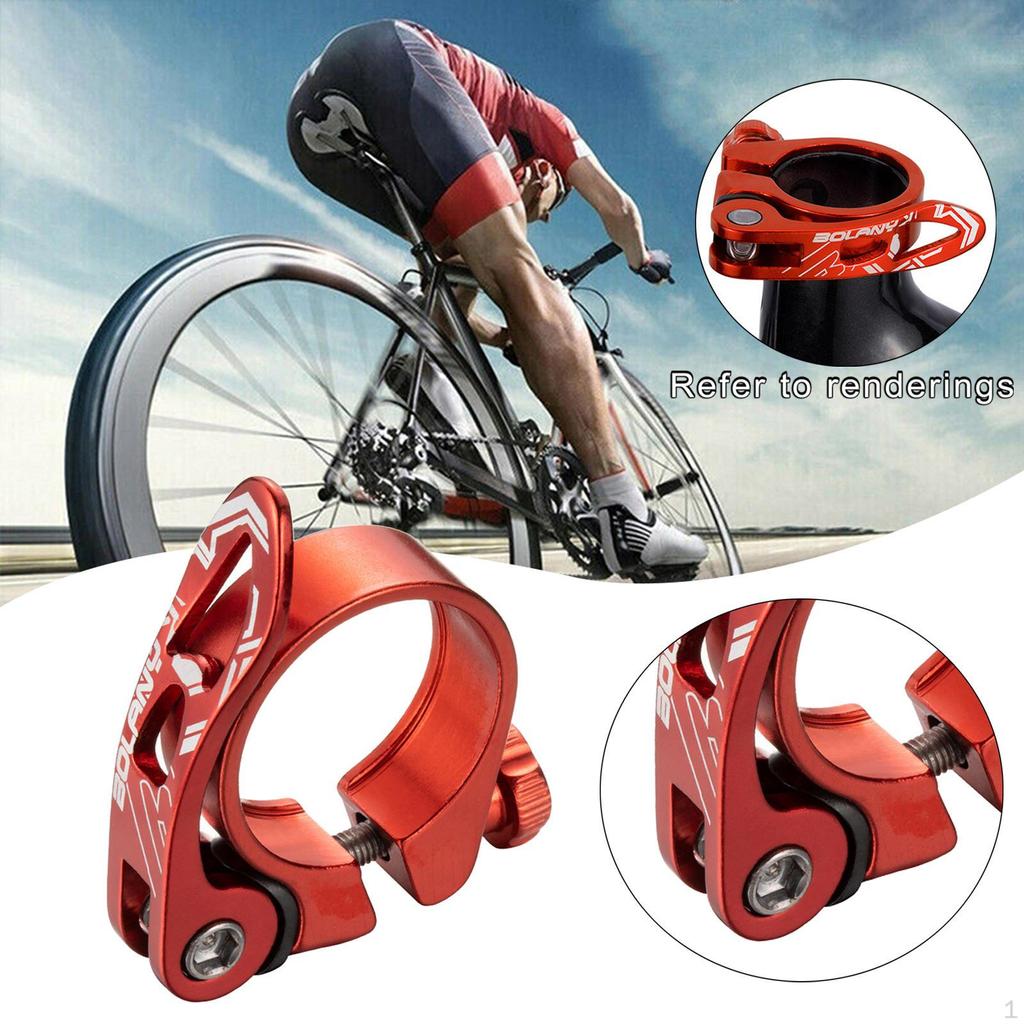 Seatpost Clamp Aluminum Alloy Seat for Mountain Bike Road