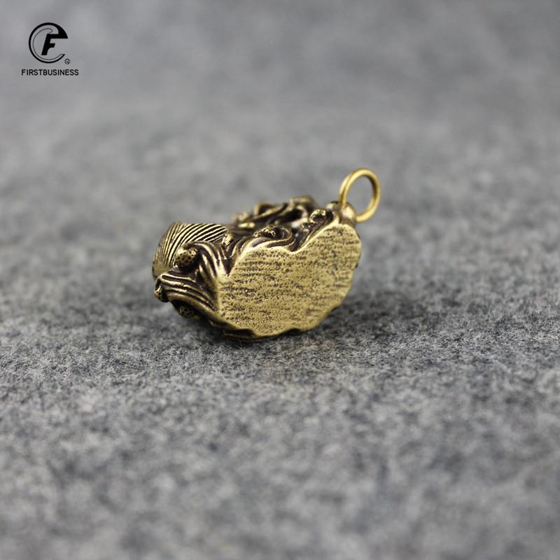 Feng Shui Brave troops Money LUCKY Fortune Wealth copper pixiu animal Coin Home Office Decoration Tabletop Ornaments Lucky Gift