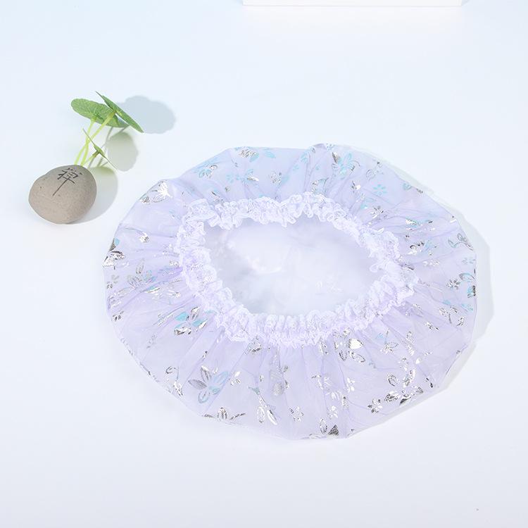 Waterproof Bathroom Shower Cap Thicken Elastic Bath Hat Hair Cap for Women Beauty Hair Salon Dot Products Bathroom Accessories