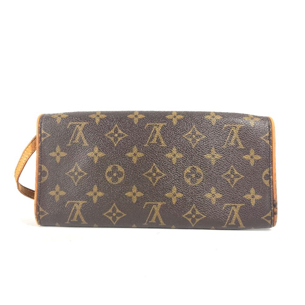 Louis Vuitton M51852 Monogram Pochette Twin GM Pochette 2WAY Clutch Shoulder Bag