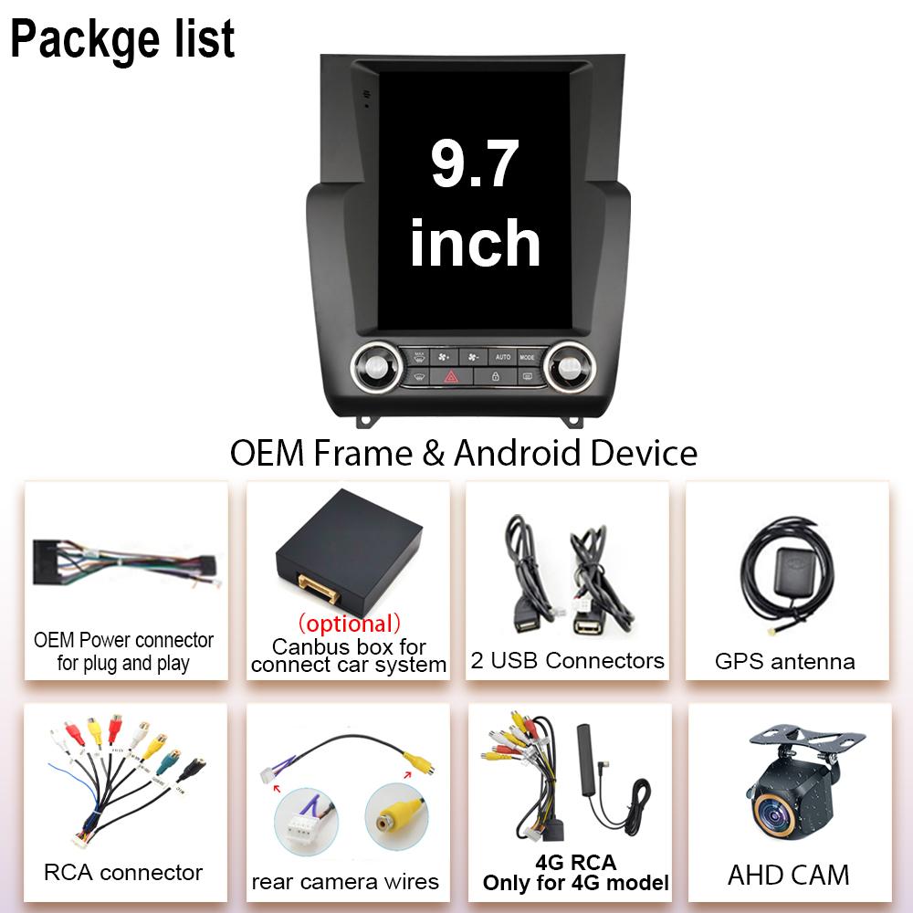 9.7 Inch Touch Screen For Citroen C4 C4L DS4 2012 - 2017 For Tesla Style Car Radio Video Multimedia Player No 2 Din Autoradio