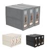 Large Capacity Foldable Non-Woven Fabric Four-Piece Set With Visible Windows for the Bed - Four-Piece Set Storage Containers