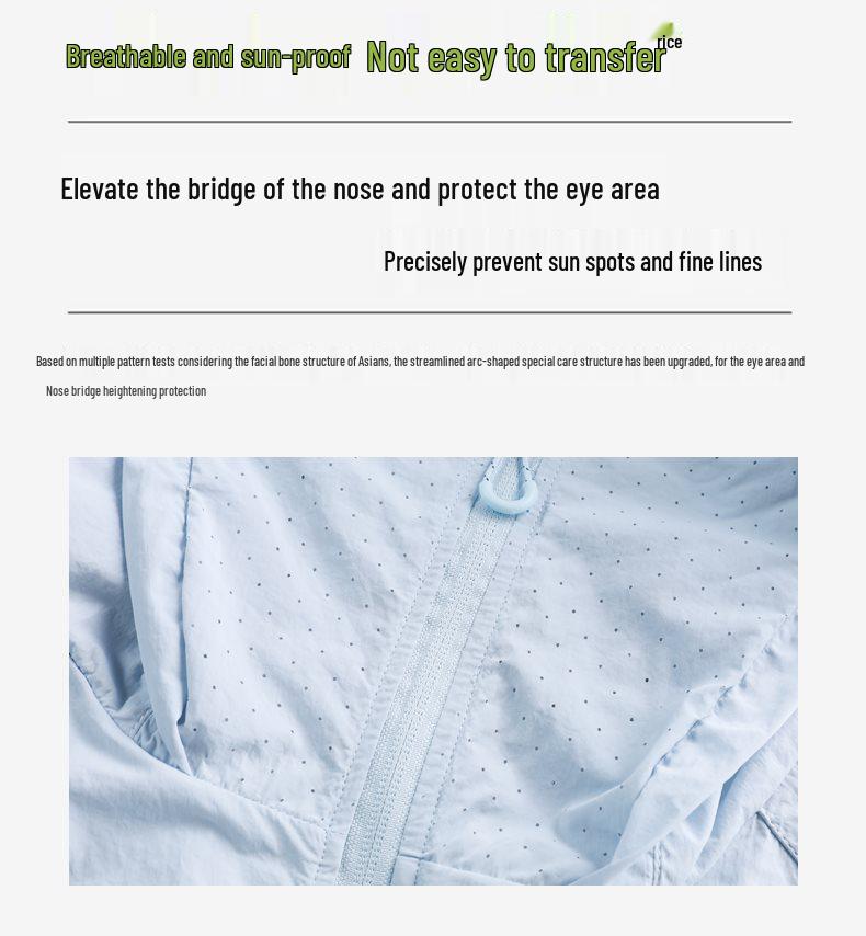 2026 Mountain System Unisex UPF50+ Windbreaker: Sun Protection, Cool Feel, Anti-Wind Outdoor Suit for Men and Women