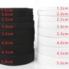 High Elasticity Knit Flat Elastic Band Stretch Strap 0.6-5cm Wide for Sewing DIY Garment Trousers Bags Accessories