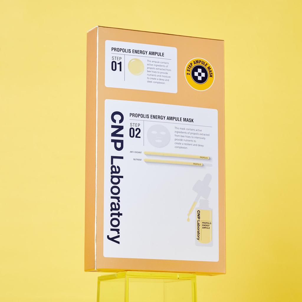 CNP Pro P Masken-Set Gesichtsmaske Feuchtigkeitsspendend Glow Anti-Aging Propolis CNP Laboratory Koreanische Kosmetik 5-teilig