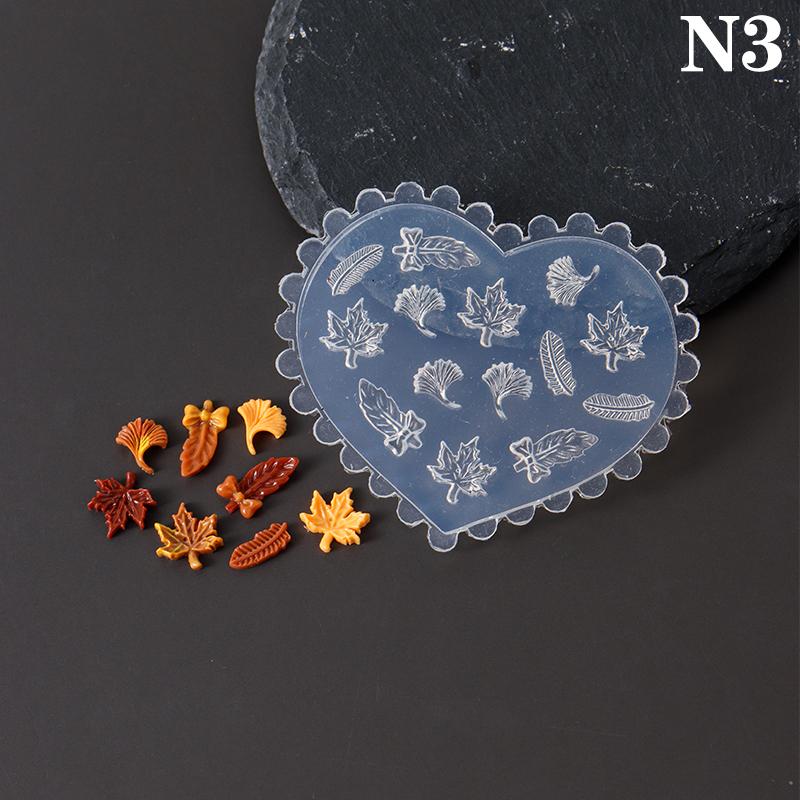 

1 шт. Мягкий силиконовый ноготь, форма для цветка розы, сердца, 3D-бабочка, золотая рыбка, ракушка, резной мультяшный шаблон, аксессуары для ногтей для салона