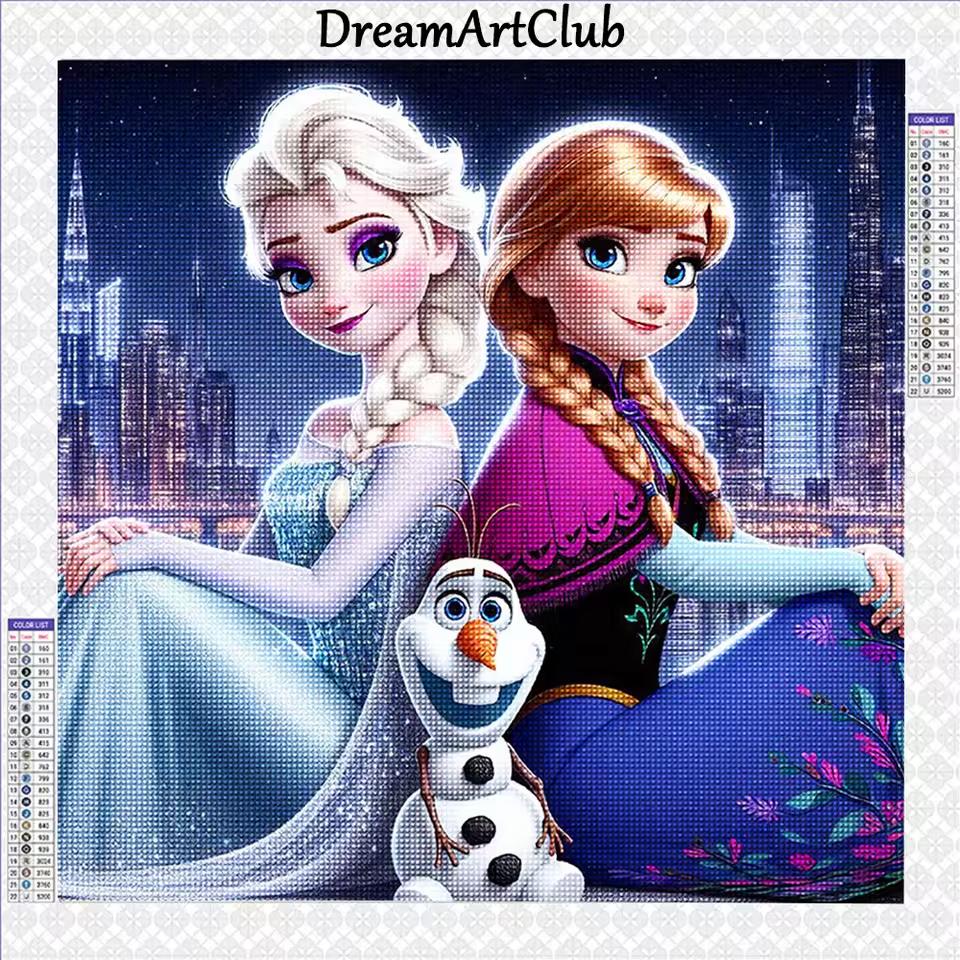 

Набір для алмазної мозаїки Disney 5D DIY Алмазна вишивка Хрестик Ручна робота Мистецтво Подарунок Вироби Декор для дому Round 20x20cm