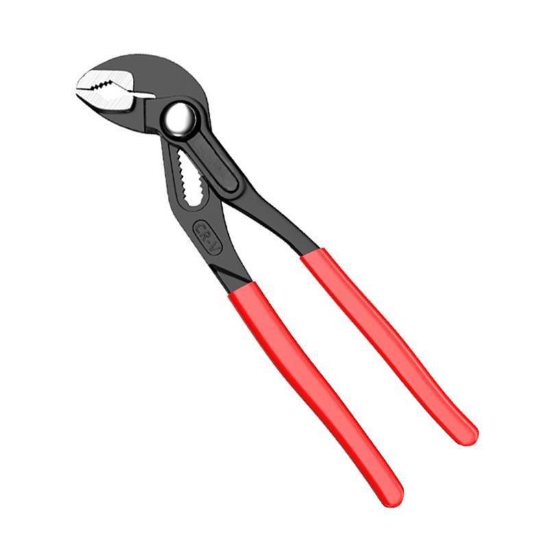 1 Pc Multifunctional Adjustable Red Pipe Pliers,  Mouth Wrench