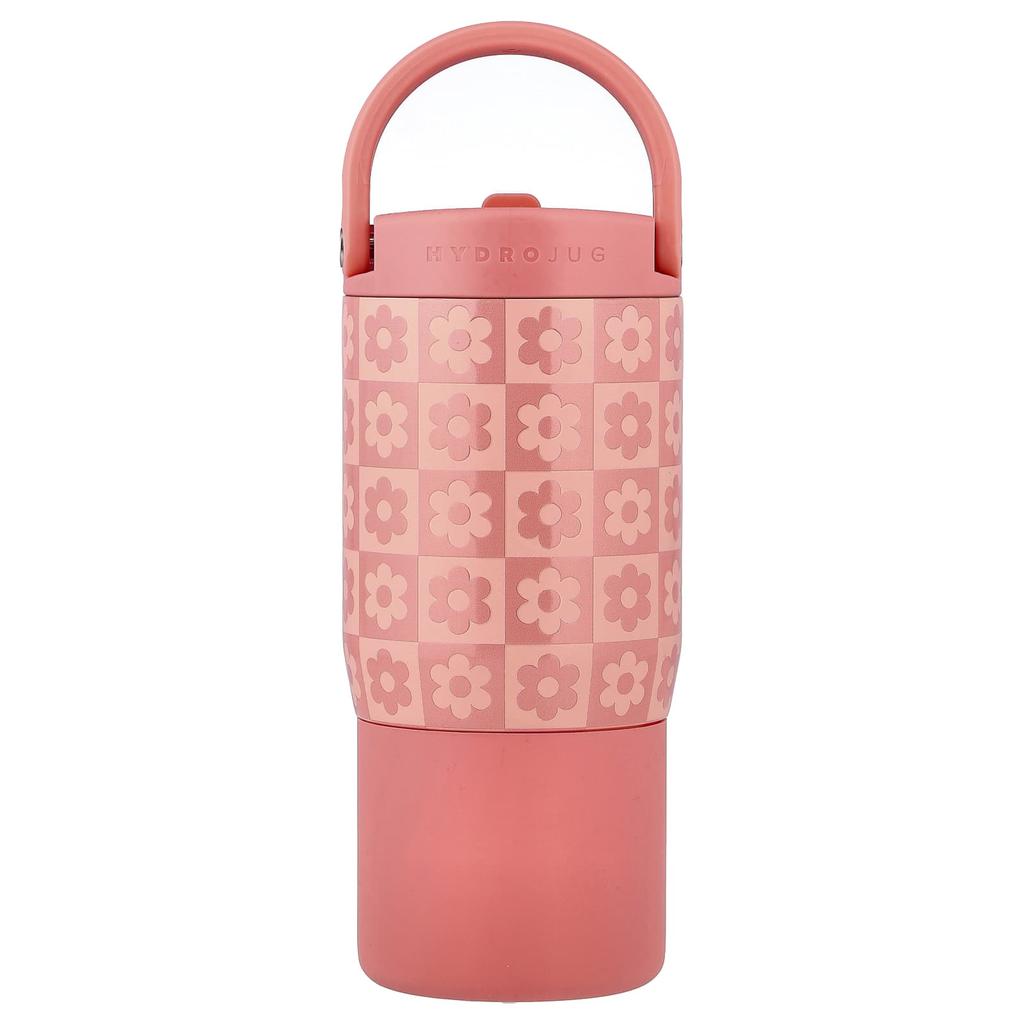 Sports Baby Bottle, Daisy Checker, 14Oz