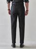Olkeullaesig Two Pleats Denim Pants Black / Alcpt003