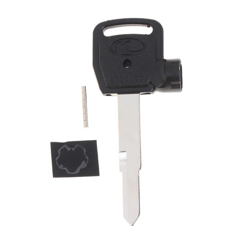 Uncut Blank Key With Magnet Anti-Theft For KYMCO CT250 300 400 Racing KCC Dynamic Scooter Lock