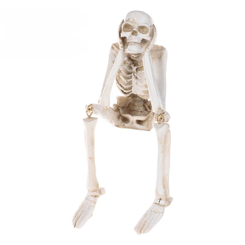 Halloween Decorations, Creative Skull Skeletons, Resin Crafts, Halloween Party Ornaments, Bar Decoration Ornaments