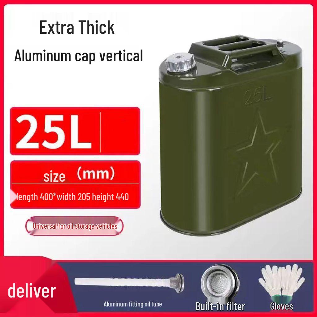 30L Explosion-Proof Portable Iron Fuel Can