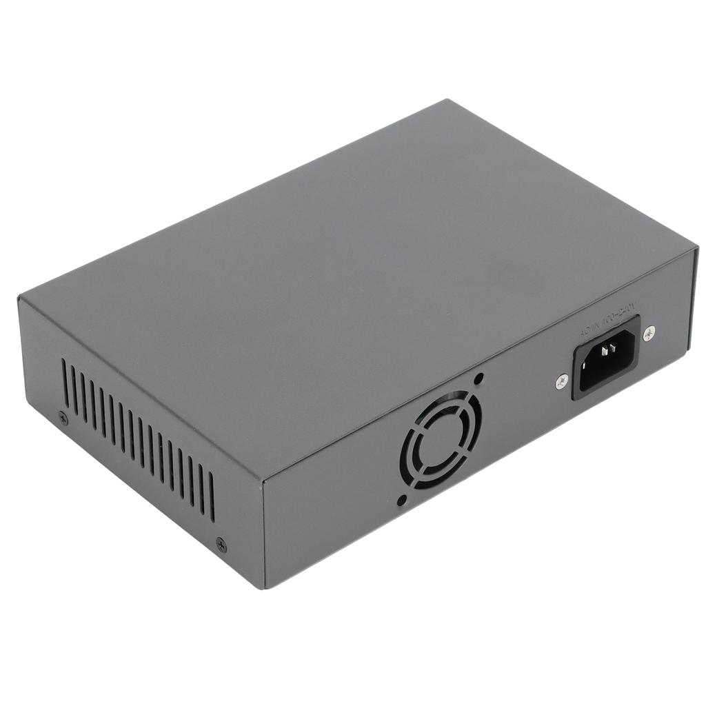 POE Switch 9 Ports  Gigabit Ethernet Adapter for IP Cameras CCTV Security Systems Wireless AP