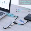 Dual-Head USB 3.0 7-in-1 Docking Station and Type-C Hub for Laptops