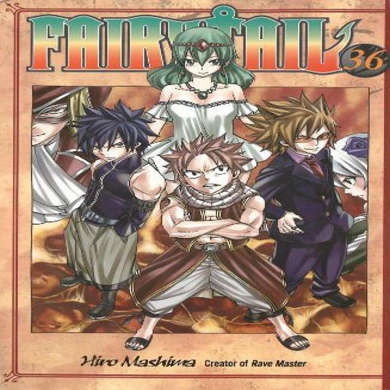 Fairy Tail 36 by Hiro Mashima Paperback Book 9781612624327