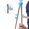 Ess-Trainings-Essstäbchen Baby Lern-Geschirr Kinder Essstäbchen-Trainer Chinesische Essstäbchen Küchenzubehör Cartoon Kinder