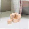 NOLITOY Set of 8 Unfinished Wood Blocks, 5cm Squares, for DIY Carving, Crafts, and Stamping