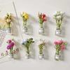 8pcs Mini Small Refrigerator Magnets 3D Fun Refrigerator Accessories Vase Magnets  Holiday Gift