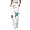 Women's Casual Fashion Christmas Printed Casual Sweatpants Elastic Waist Drawstring Pants