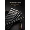 HANDUNYOU Premium Anti-slip Alloy Chopsticks