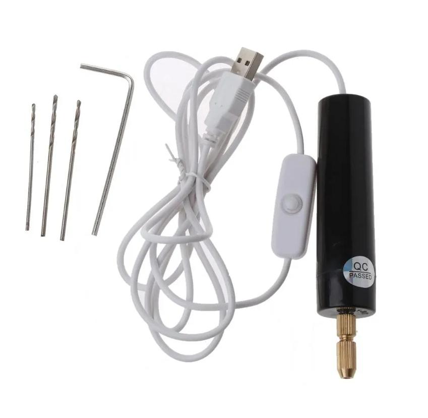 Household Small Electric Drill, Small Handheld Drilling, Carving And Cutting Tool, Electric Polishing Machine