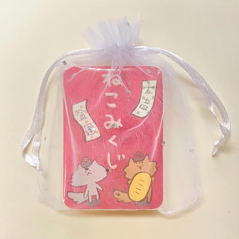 Cat Fortune Telling Cards Socked Cat 32 Cards with Drawstring Bag (New Edition) [Authentic]