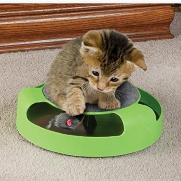 Brinquedo Rato Gato Movimento de Alta Qualidade Para Brincadeira Envolvente e Arranhar Saudável