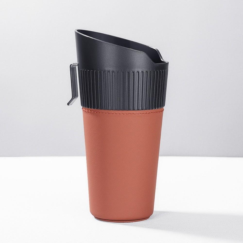 Multifunctional Cup Holder Washable Vehicle Dustbin Waste Bin Waterproof Car Trash Can  Auto Parts