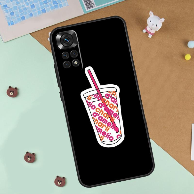 Charli D'Amelio Case For Xiaomi Redmi Note 13 12 11 9 10 14 Pro 10S 11S 12S Cover For Redmi 13C 10C 12C 14C