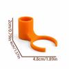 3/5/6/10Pcs Syrup Bottle Syringe Holder Clip Dispenser Mount Stand For Kitchen Bar Liquid Bottle Organizer Accessory