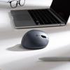 SANWA SUPPLY MA-EWBS522BK Silent Wireless Compact Ergonomic Mouse (Rechargeable, 5 Buttons, Black)