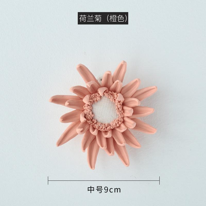 Ceramic Flower Wall Decoration Wall Decoration Creative Living Room Bedroom Wall TV Background Three-dimensional Decoration