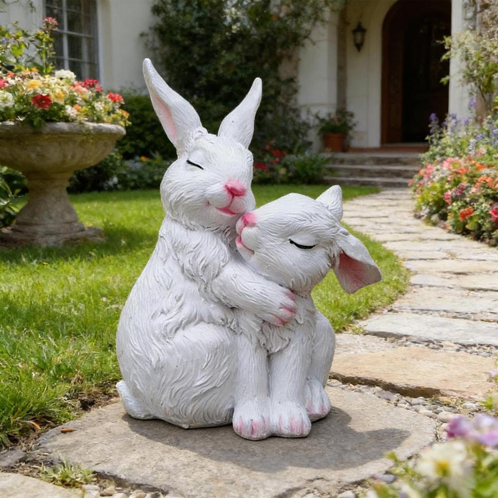 Figurine, Ornament, Statue, Garden Sculpture Made of Resin, Animal Decoration, Suitable for Cabinet,