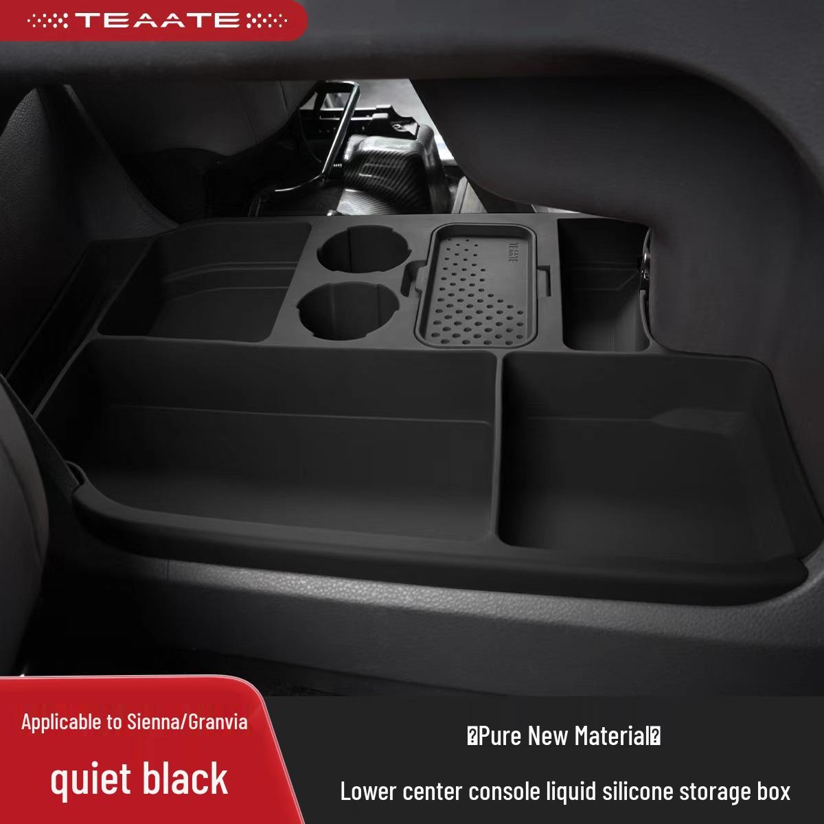 Sienna Silicone Multi-Functional Lower Console Storage Organizer