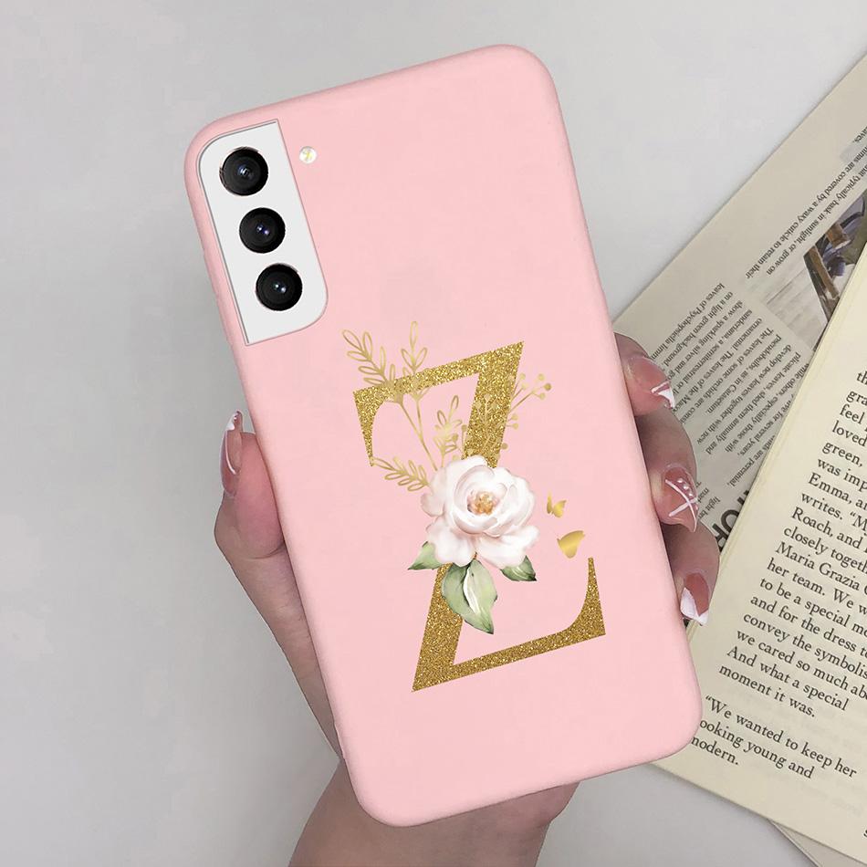 For Samsung S21 FE S21 Ultra Plus Case Slim Soft Cute Letters Cover For Samsung Galaxy S21 Plus 5G S21+ S 21 Ultra Phone Cases