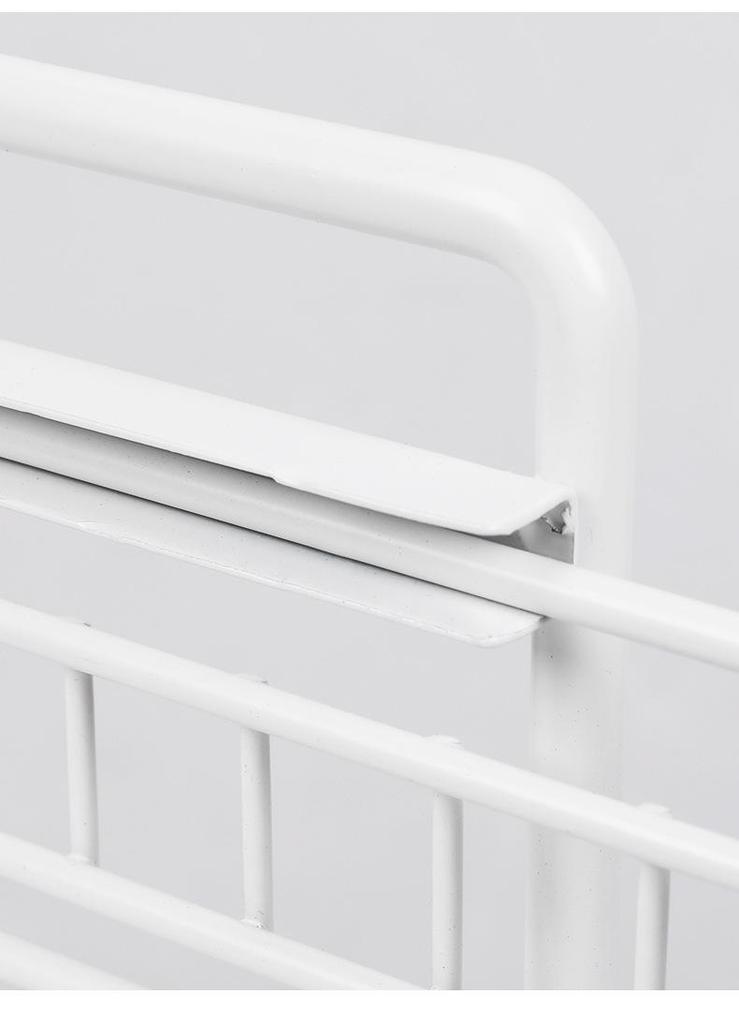 Étagère de Rangement de Salle de Bain à Tiroirs Double Couche