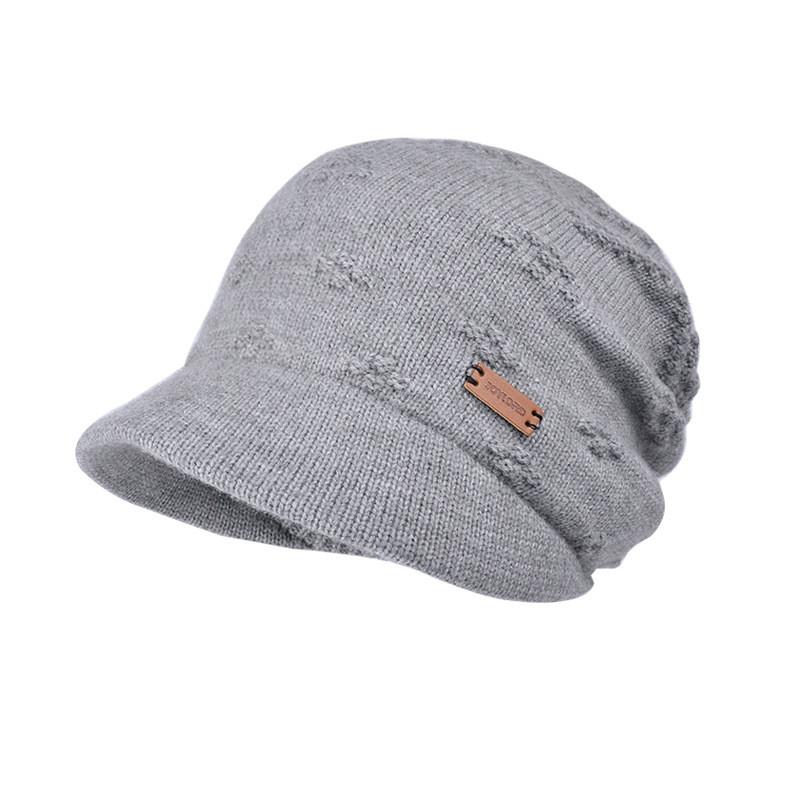 Knitted Winter Hat For Men Women With Windproof Warmth And Stylish Urban Look