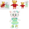 Pluszowe Zabawki Daniel Tiger i Katerina Kittycat - Miękkie i Urocze dla Dzieci