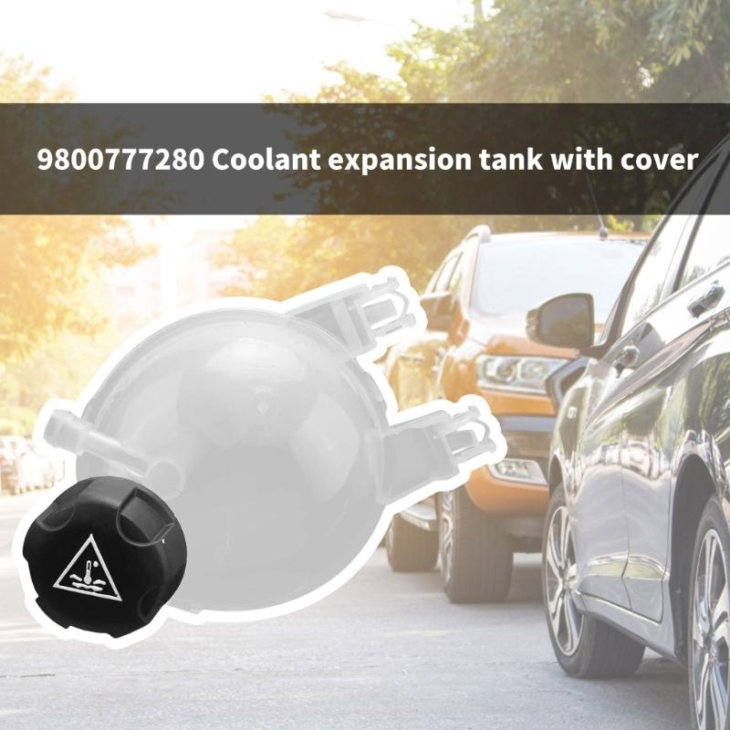 Coolant Expansion Tanks Bottle With Covers, 9800777280 003637681 03637681 3637681 SU001A3738 for 207 208 2008 301 C2 DS3