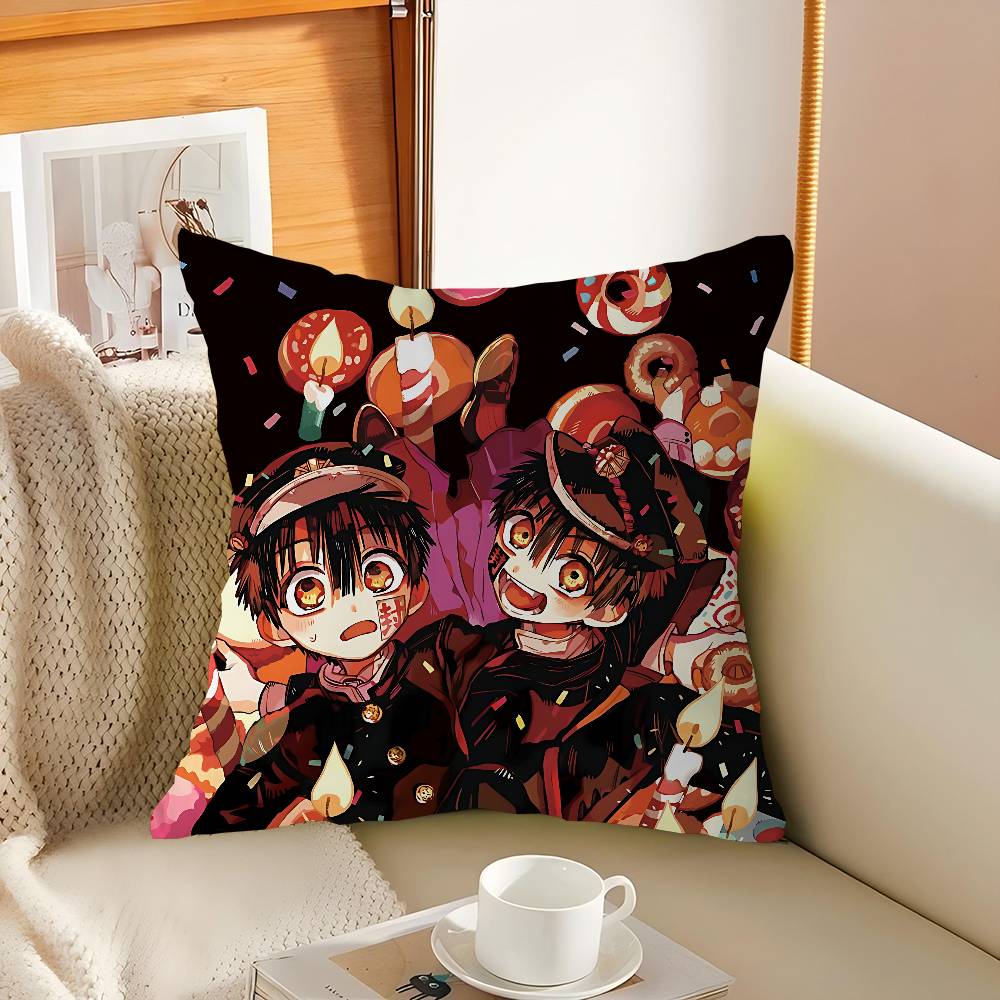 

Hanako-кун Jibaku Shounen Наволочка 30x50 Поліестер Диванні подушки Декоративні накидні подушки Домашній декор Наволочка 16x16Inch