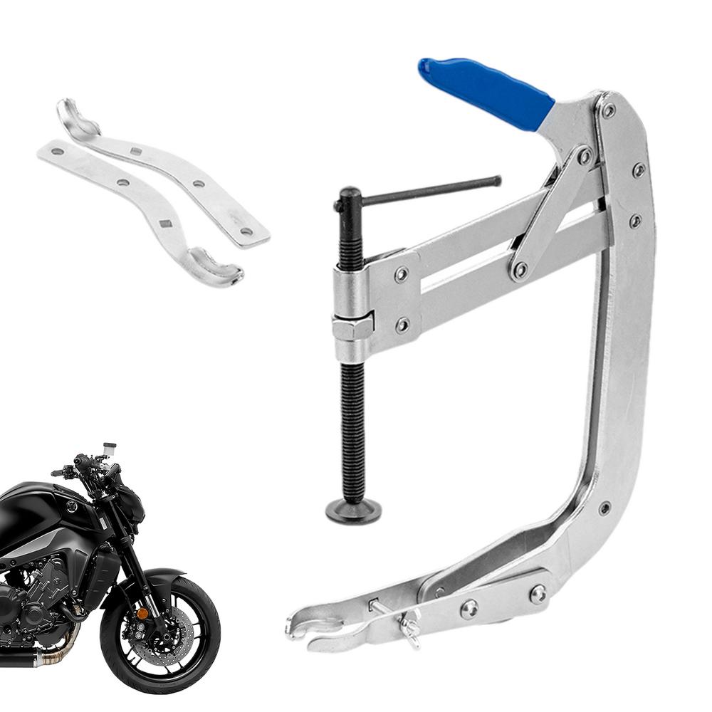 

Инструмент для сжатия автомобильных пружин Ремонт Инструмент для пружин клапанов автомобильного двигателя Компрессор из углеродистой стали Автомобильное обслуживание Пружина