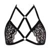 Lingerie Women's Underwear Mesh Transparent Bra Sexy Lingerie Erotic Lingerie Set Sexy Fashion Lace Bandage