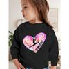 European Sizes Kids' Sweatshirt for Featuring a Watercolor Gymnast Design - Perfect Gift for Gymnastics Enthusiasts On Birthdays Or
