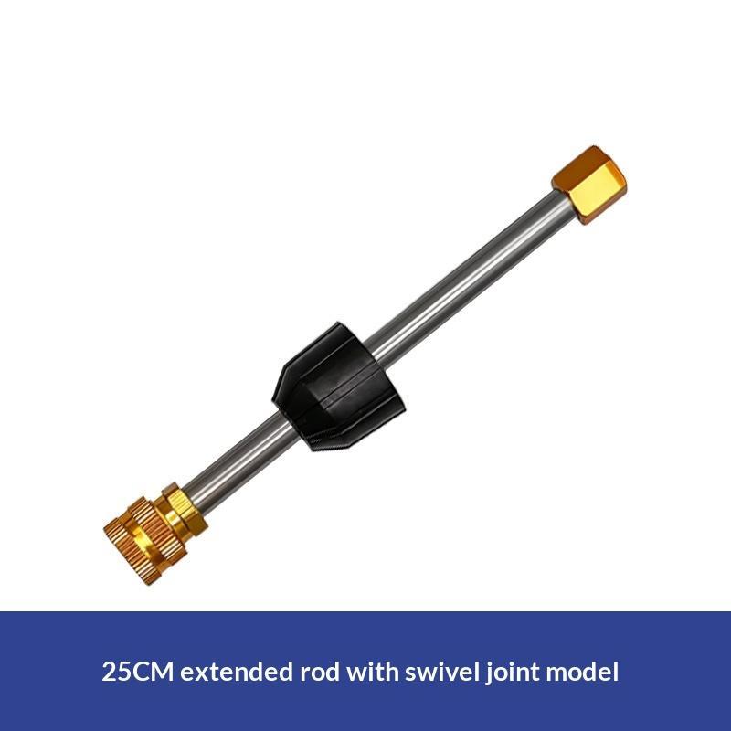 High Pressure Washer Extension Wand Premium Aluminum Alloy Quick Connect Tool for Auto Exterior Deep Cleaning