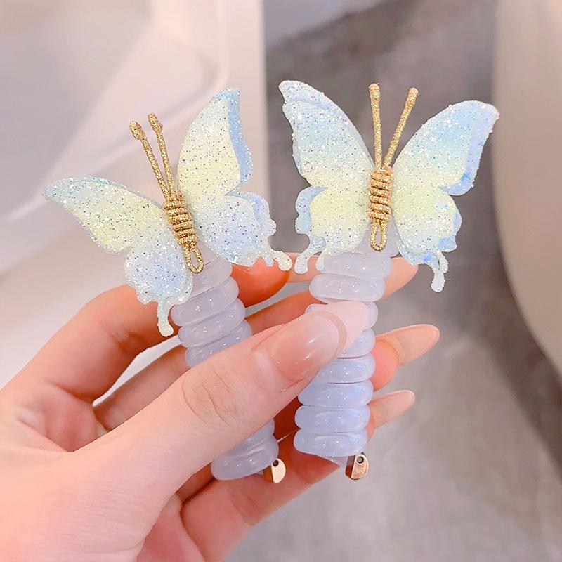1 Butterfly Spiral Braided Hair Accessory Suitable All Seasons,with Multiple Styles To ChooseFromsweetEyecatchingHairAccessories