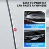 4 Stück/Set Transparenter Auto-Tür-Kollisionsschutz Stoßstangenleiste Aufkleber für Nissan X-trail Almera Qashqai Tiida Zubehör