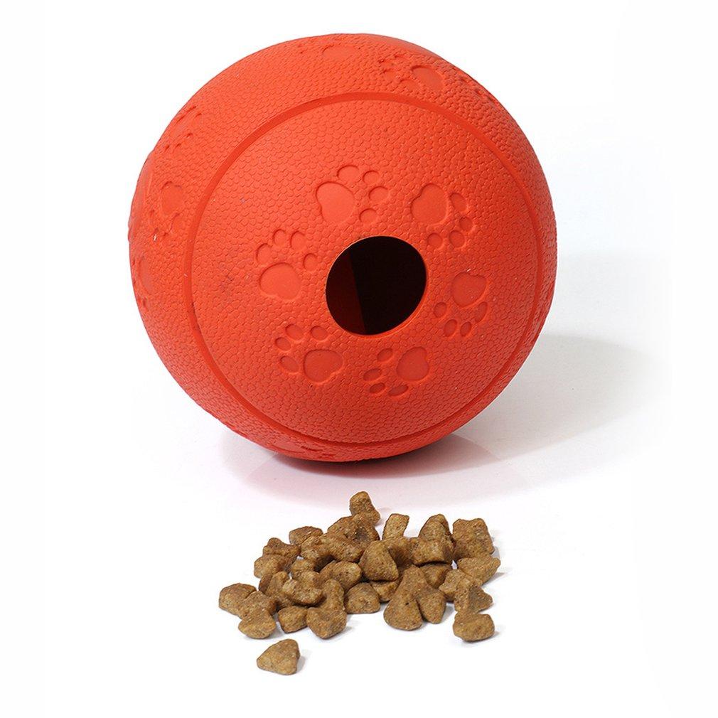 Buy Pet Dog Toy Pure Natural Rubber Leakage Food Feeding Ball