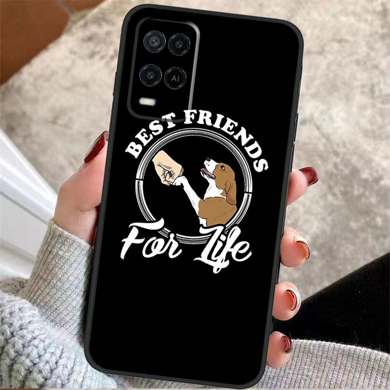 The Beagles Funny Cartoon Dog Case For OPPO A96 A76 A16 A98 A78 A58 A18 A15 A17 A77 A5 A9 A74 A94 A52 A72 A53S A54S A57S