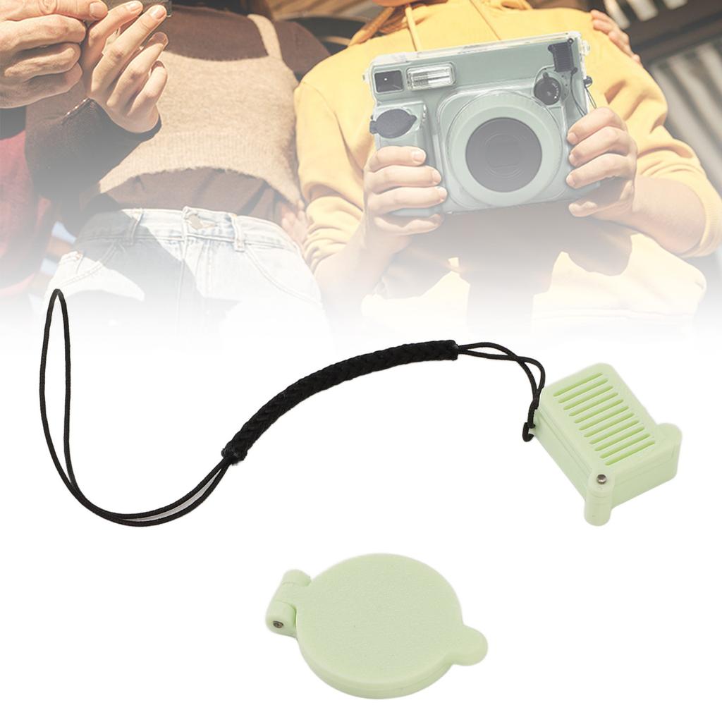 Camera Shutter Button with Anti Loss Rope Anti Mistouch Shutter Button Protective Cover with Exposure Compensation Controller for Wide 400